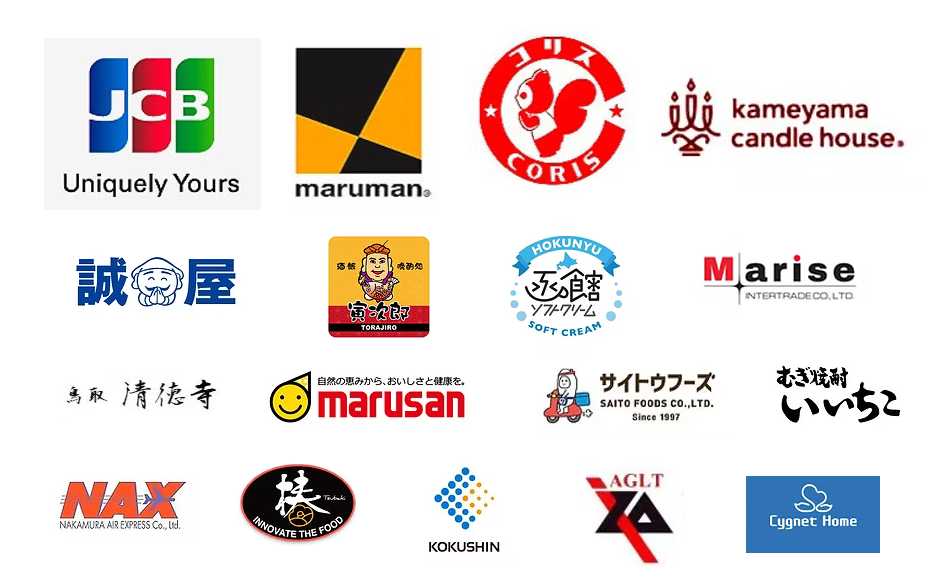 Rili.Project 海外遠征編 in タイ王国 ご協賛各社ロゴ